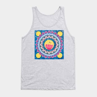 Lotus Moon Mandala Tank Top